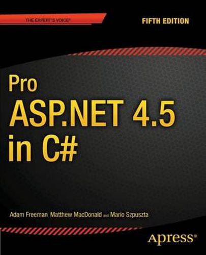 Cover image for Pro ASP.NET 4.5 in C#