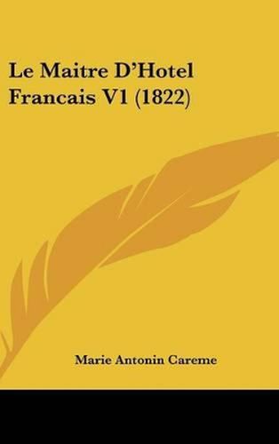 Le Maitre D'Hotel Francais V1 (1822)