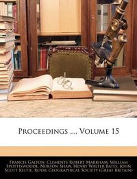 Cover image for Proceedings ..., Volume 15