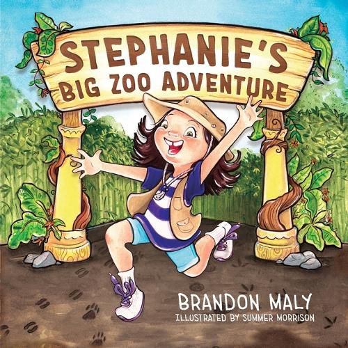 Cover image for Stephanie's Big Zoo Adventure