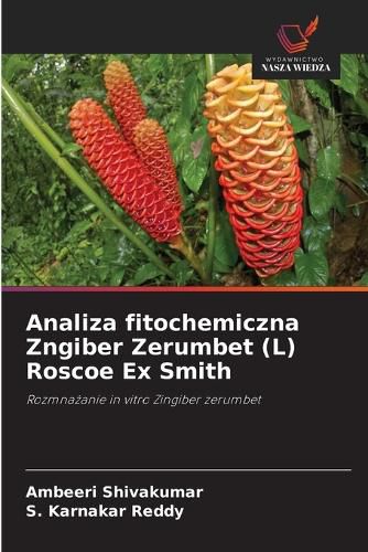 Cover image for Analiza fitochemiczna Zngiber Zerumbet (L) Roscoe Ex Smith