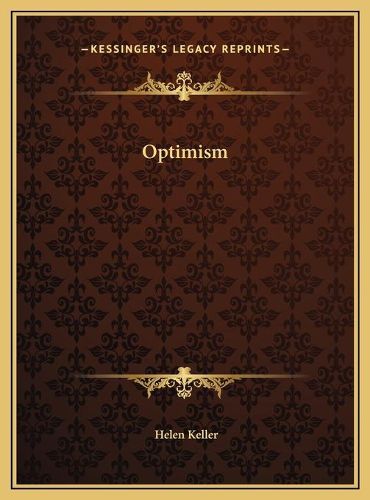 Cover image for Optimism