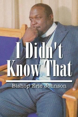 Cover image for I Didn't Know That