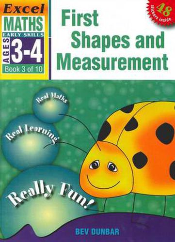 First Shapes and Measurement: Excel Maths Early Skills Ages 3-4: Book 3 of 10