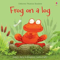Cover image for Frog on a log