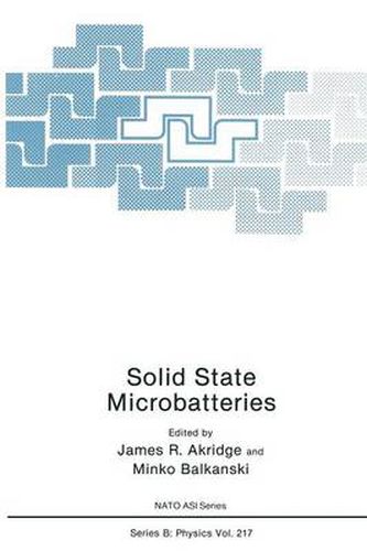 Cover image for Solid State Microbatteries