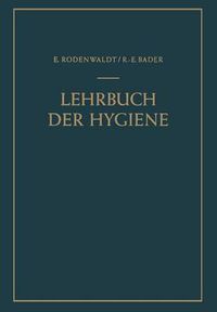 Cover image for Lehrbuch der Hygiene