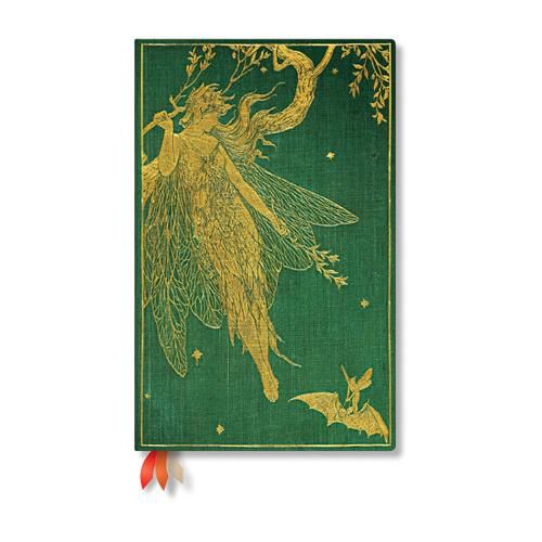 Cover image for Olive Fairy (Lang's Fairy Books) Maxi Dot-Grid Hardback Journal (Elastic Band Closure)