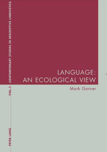 Cover image for Language: An Ecological View