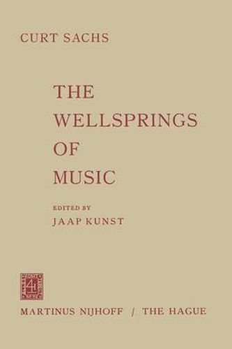 Cover image for The Wellsprings of Music