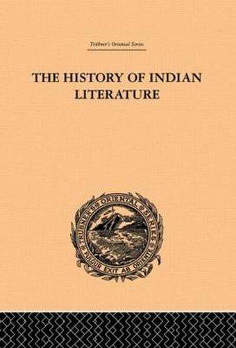 Cover image for The History of Indian Literature