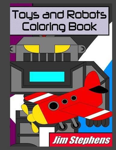 Cover image for Toys and Robots Coloring Book