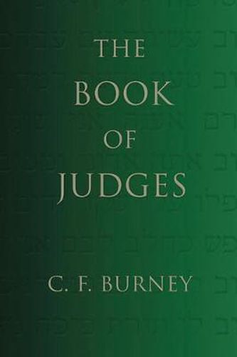 The Book of Judges: With Introduction and Notes