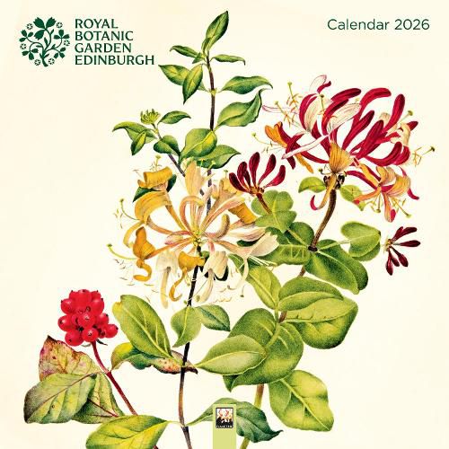 Cover image for Royal Botanic Garden Edinburgh Wall Calendar 2026 (Art Calendar)