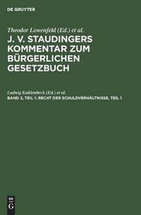 Cover image for Recht Der Schuldverhaltnisse, Teil 1