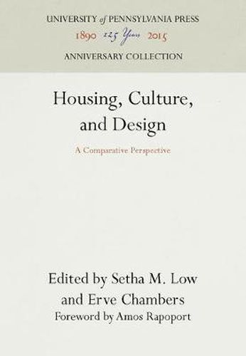 Cover image for Housing, Culture, and Design: A Comparative Perspective