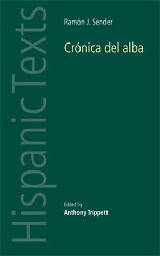 Cover image for Ramon J. Sender's 'Cronica Del Alba