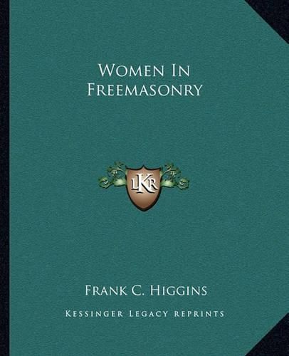 Cover image for Women in Freemasonry