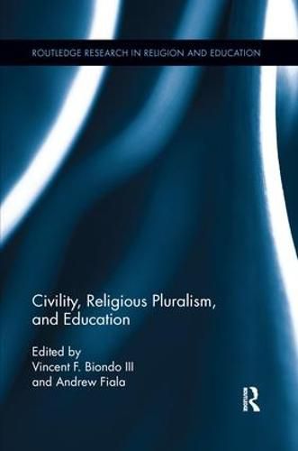 Cover image for Civility, Religious Pluralism and Education