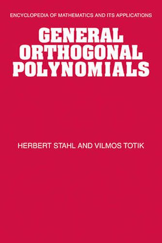 Cover image for General Orthogonal Polynomials