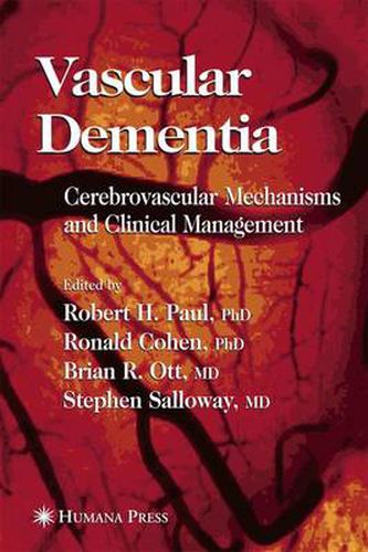 Cover image for Vascular Dementia: Cerebrovascular Mechanisms and Clinical Management