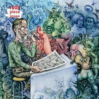 Cover image for Adult Jigsaw Puzzle R Crumb Whos Afraid Of Robert Crumb? 1000 Piece