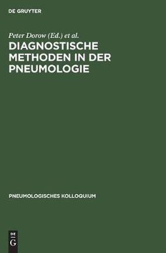 Cover image for Diagnostische Methoden in der Pneumologie