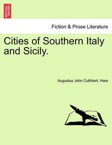 Cover image for Cities of Southern Italy and Sicily.