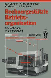 Cover image for Rechnergestutzte Betriebsorganisation