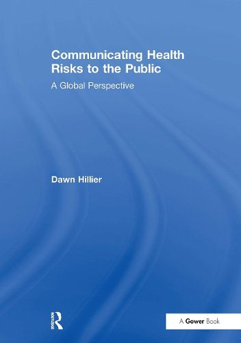 Cover image for Communicating Health Risks to the Public