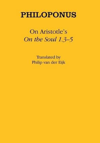 On Aristotle's  On the Soul 1.3 5