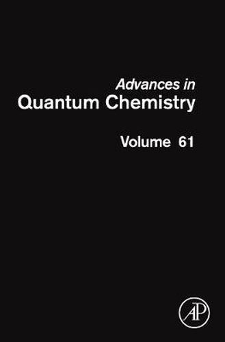 Cover image for Advances in Quantum Chemistry