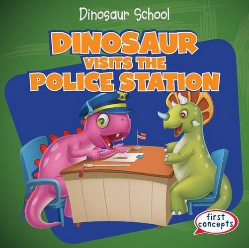 Cover image for Dinosaur Visits the Police Station