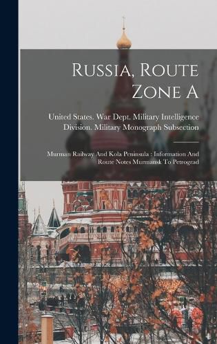 Cover image for Russia, Route Zone A