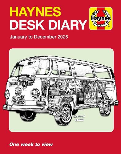 Cover image for Haynes 2025 Desk Diary