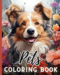 Cover image for Pets Coloring Book