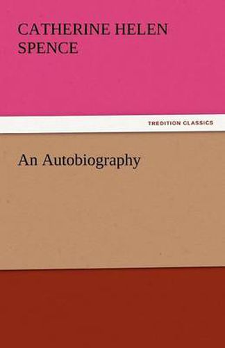 Cover image for An Autobiography
