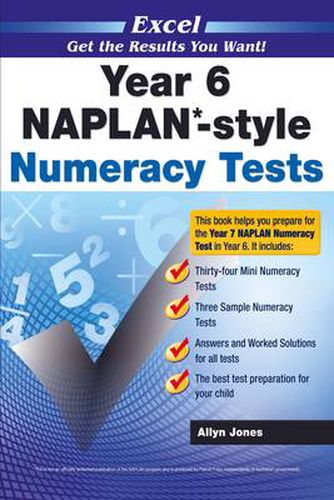 Cover image for Naplan* Style Numeracy TST Yr 6