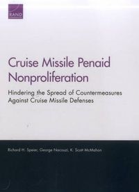 Cover image for Cruise Missile Penaid Nonproliferation: Hindering the Spread of Countermeasures Against Cruise Missile Defenses