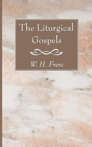 Cover image for The Liturgical Gospels