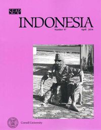 Cover image for Indonesia Journal: April 2014