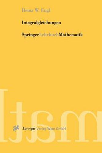 Cover image for Integralgleichungen