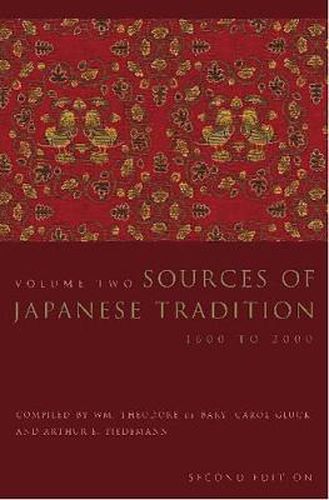 Cover image for Sources of Japanese Tradition