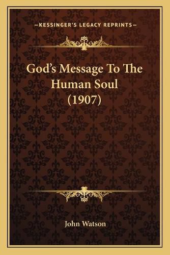 Cover image for Godacentsa -A Centss Message to the Human Soul (1907)