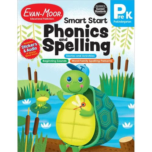 Cover image for Smart Start: Phonics and Spelling, Grade Prek