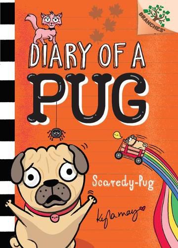 Scaredy-Pug: A Branches Book (Diary of a Pug #5) (Library Edition): A Branches Bookvolume 5