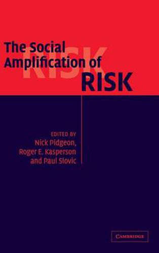 Cover image for The Social Amplification of Risk