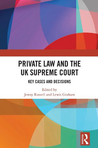Cover image for Private Law and the UK Supreme Court