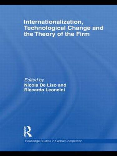Cover image for Internationalization, Technological Change and the Theory of the Firm