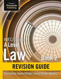 Cover image for WJEC/Eduqas Law for A level Book 2 Revision Guide